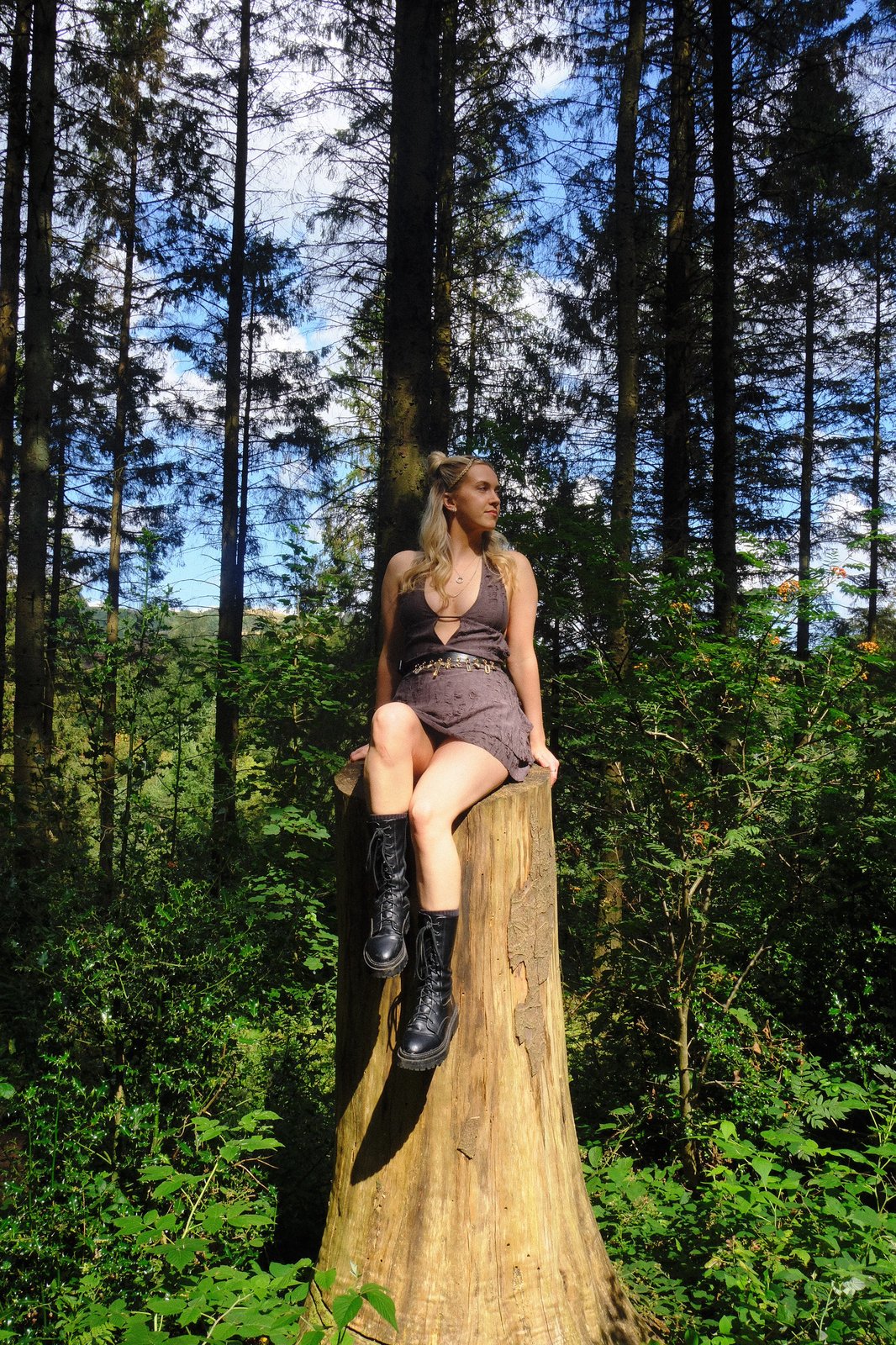 Moss Slip Dress