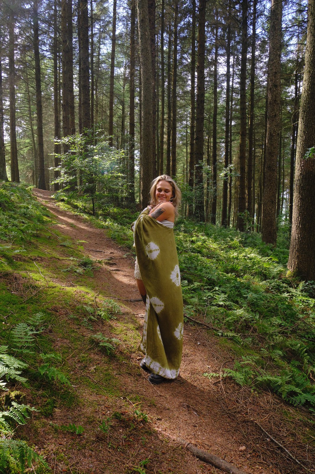 Woodland Tie-Dye Duster