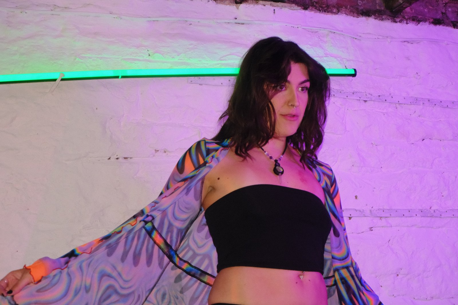 Frequency Wrap Kimono