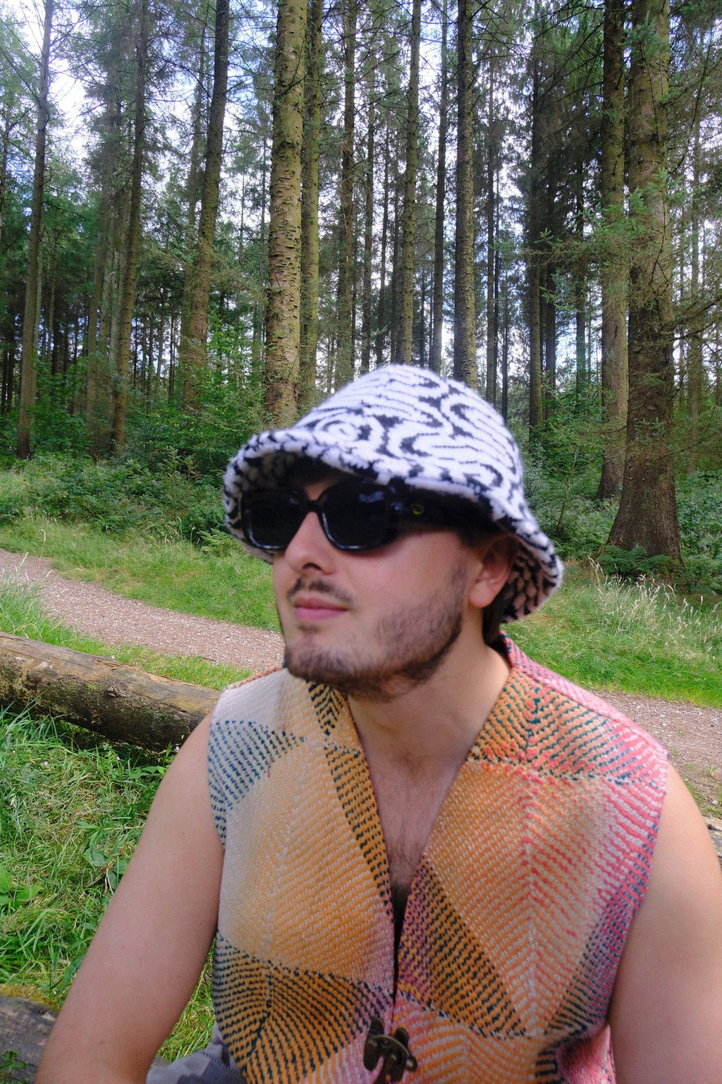 Squiggle Bucket Hat