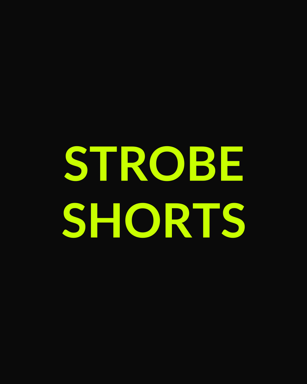 Strobe Bike Shorts